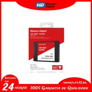 WD Red SSD Sa500 500GB 1TB West Digital Drives de Estado Sólido Sata 3