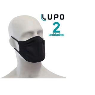 Máscara Lupo Antiviral Bac-Off Zero Costura - Kit c/ 2 Unidades (2)
