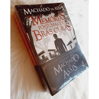 kit Realismo de Machado de Assis- contém 3 livros Memórias Póstumas de Brás Cubas, Dom Casmurro e Quincas Borba (3)