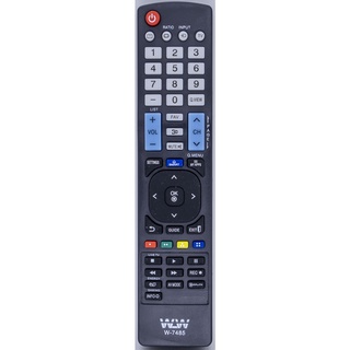 Controle Remoto TV LED LG 7485 Repõe Akb73756596 Akb74455406 Akb73615319