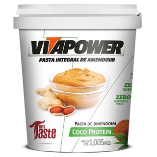 Pasta de Amendoim - Coco Protein - 1,005Kg - Vitapower