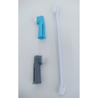 Kit Higiene bucal para pet, 1 escova de dente, + 2 dedeira (3)