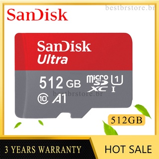 512gb Sandisk Cartão De Memória 512GB Micro Sd Cards
