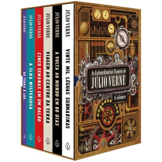 Box Júlio Verne - 6 livros