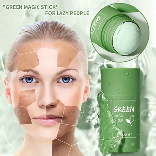 Chá Verde Sólida Hidratante Sono Máscara Vara Removedor De Cravo Acne Óleo Facial Limpeza Skincare