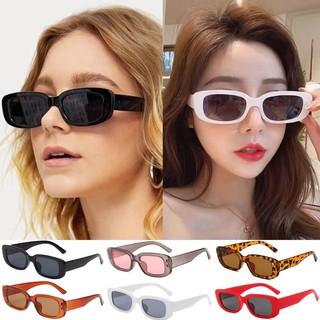 2021 novo estilo retro feminino Estilo Sunglasses Mulheres óculos quadrados frescos (1)