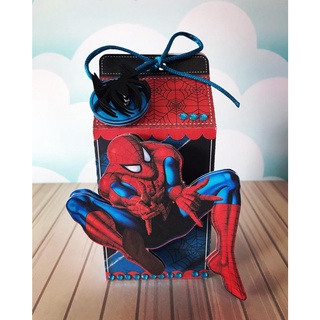 Caixa Milk Homem Aranha 3D Personalizada