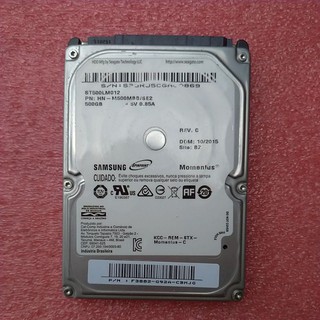 HD de Notebook 500GB Samsung ST500LM012