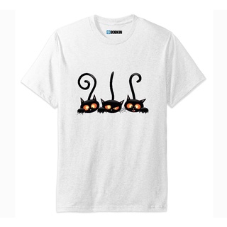 Camiseta Gato Preto Gatos Halloween