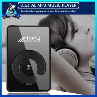MP3 Player com Cartão de Memória SD/TF/USB Digital Portátil Esportivo Espelhado Presilha (4)