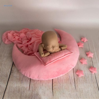 10 Pcs Newborn Photography Props Baby Posing Crescent Pillow+Stars+Square Pillow