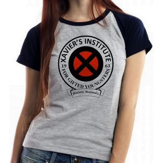 Camiseta Baby Look Blusa Feminina Xavier Institute X-Men t-shirt