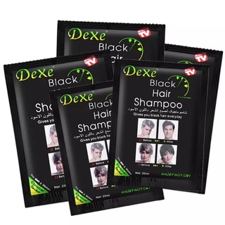 Shampoo Tonalizante, Cabelos brancos e grisalhos, escurecedor de fios Black Hair Original - 25ml (4)