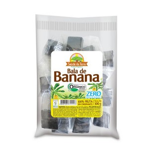 Bala de Banana Orgânica Zero Açúcar