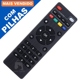 CONTROLE REMOTO TV BOX MXQ PRO PILHAS DE BRINDE ENVIO IMEDIATO