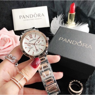 Relógio Feminino De Aço Inoxidável Pandora Jam Tangan Wanita Para As Mulheres