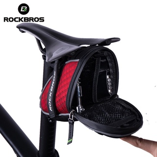 ROCKBROS Bolsa De Bicicleta 3D À Prova De Chuva Refletiva Para Selims/Ciclismo