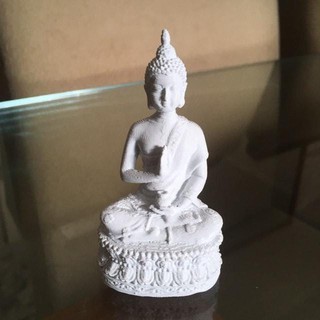 Buda Tibetano Hindu Tailandês Estátua Decorativo Meditado Base 3D 9,5 cm