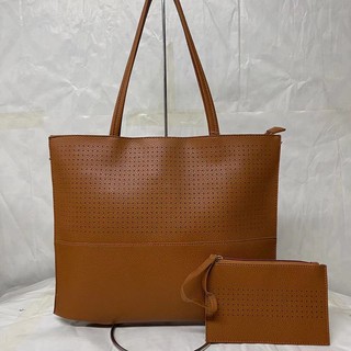 Bolsa feminina sacola kit com carteira de mao-J124