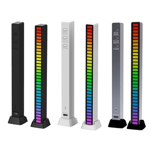 USB / bateria recarregável APP controle RGB tubo colorido 32 LED com faixa de ritmo ativada por voz Barra de luz ambiente (1)