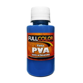 Tinta PVA Fosca 100ml para artesanato MDF Fullcolor Tons Azuis e Verdes (3)