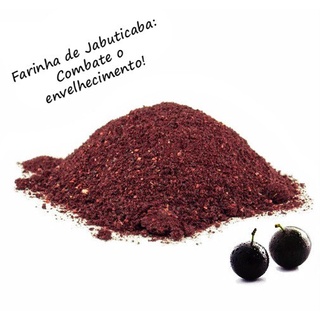 Farinha de Jabuticaba Pura 100g - 100% Natural e Orgânico