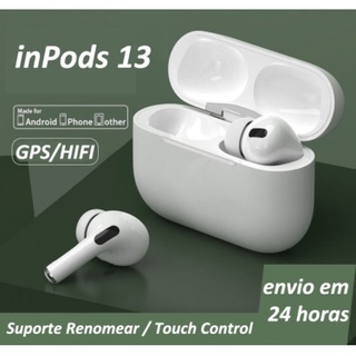I13 Seis Opções De Cores Fone De Ouvido Sem Fio Com Bluetooth 5.0 TWS i13 iPods 13 Pro touch Aeroporto