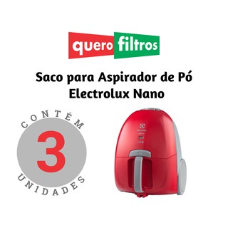 SACO FILTRO PARA ASPIRADOR DE PÓ ELECTROLUX NANO (1)
