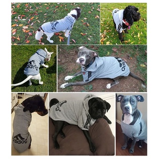 ERICH1 Francês Bulldog Filhote De Cachorro Para Pequenas Médias Grandes Cães Quente Outfit Traje Pet Roupas Hoodies/Multicolor (3)