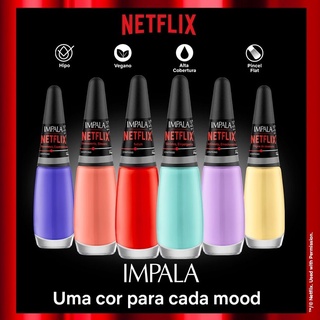 Esmalte Impala Coleção Netflix 7,5ml - Escolha o seu