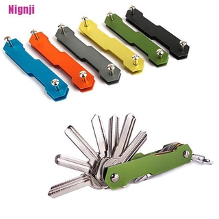 [Nignji] Multifunction Key Holder EDC Aluminum Smart Wallet Key Organizer Metal Keychain