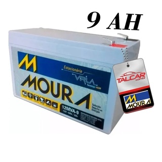Bateria Estacionária Moura 12v 9ah Vrla Bateria Nobreak / Bateria alarme / BATERIA Cerca elétrica (1)