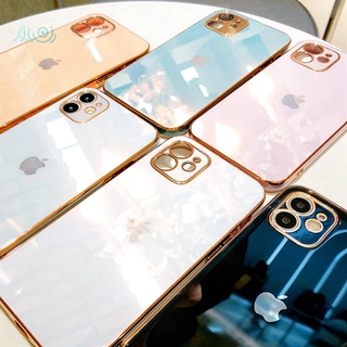 6D Plating tempered glass case iphone 11 12 pro max X XS MAX XR 7+ 8 PLUS SE 2020 11 Pro MAX (4)