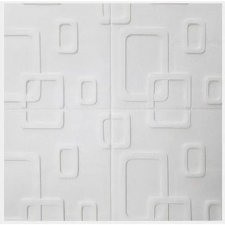 Painel Placa 3d Tijolo Branco Espuma Adesiva 70 X 77 Parede (7)