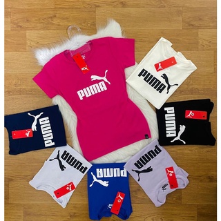 Camiseta Feminina Baby Look Puma