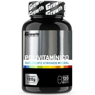 Polivitaminico Mastigavel 120 Cápsulas Vitamina para Atletas Growth Suplementos Promoção!!