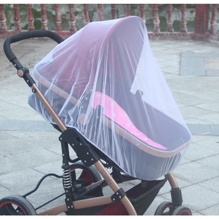 Universal Model Baby Carriage Mosquito Net Dense Mesh Full Cover Dustproof and Mosquito Repellent (4)