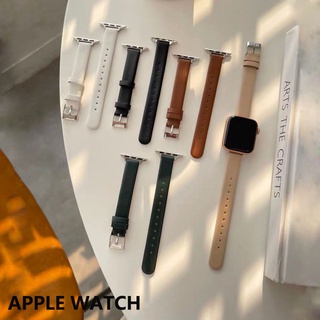Pulseira De Couro Feminina Para Apple Watch iWatch 38/40/42/44/41/45mm Série 1/2/3/4/5/6/SE/7