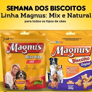 Magnus Biscoito Mix e Original [400g, 500g e 1Kg]