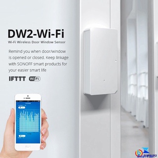 SONOFF DW2-RF - 433MHZ RF Wireless Door/Window SensorSonoff Dw2 Wifi - Sensor De Porta / Janela Sem Fio / Notificação Alerta Aplicativo Ewelink bubble zoyi1