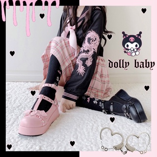 Maoyi Lolita Sapatos Little Bat Estilo Bowknot Demônio Goth Punk Escuro Plataforma Cosplay Sapatos De Salto Alto. (7)