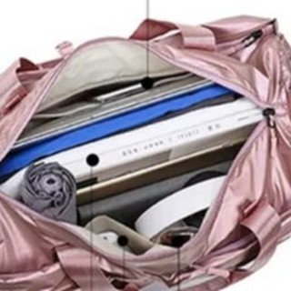 Bolsa Pink Academia, Viagem (2010000) Resistente agua, espaço roupa molhada, calçado (7)