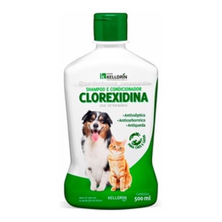 Shampoo e Condicionador Clorexidina 5 em 1 500 ML - Kelldrin