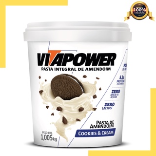 Pasta de Amendoim 1kg - VitaPower Todos os sabores delicosas
