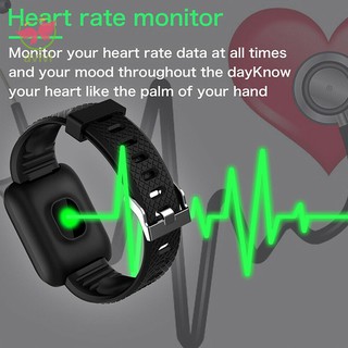 Smartwatch 116 Plus Tela Colorida À Prova D 'Água Com Monitor De Frequência Cardíaca / Pressão Arterial (9)