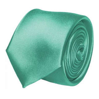 Gravata Slim Fit 7cm Verde Tiffany