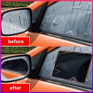 2 Pacote De Alta Qualidade Carro Anti-Fog Transparente Chuva Espelho Retrovisor Protetor Filme Macio Auto Acessórios