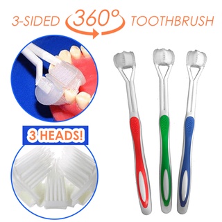 Escova De Dentes Especial 360 Graus Com Cobertura Completa Para Adultos