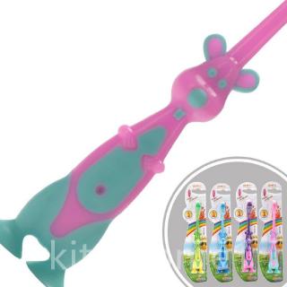 Escova De Dentes Infantil Flexível Com Desenho Para Meninos E Meninas De 1-12 Anos (6)