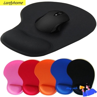 Lanfy Mouse Pad / Esponja Ergonômica / Confortável / Antideslizante / Flexível / Multicolorido